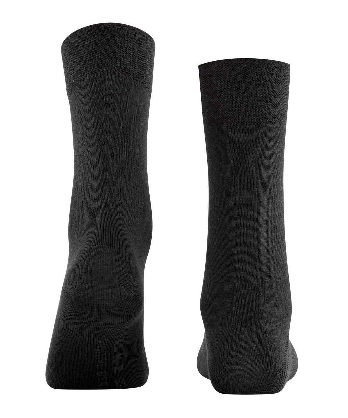 Falke Sensitive Berlin Socks Zokni Női Fekete | SUDQ-52146