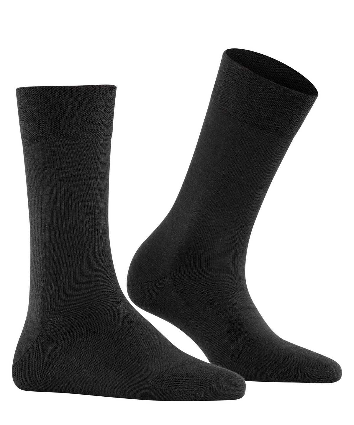 Falke Sensitive Berlin Socks Zokni Női Fekete | SUDQ-52146