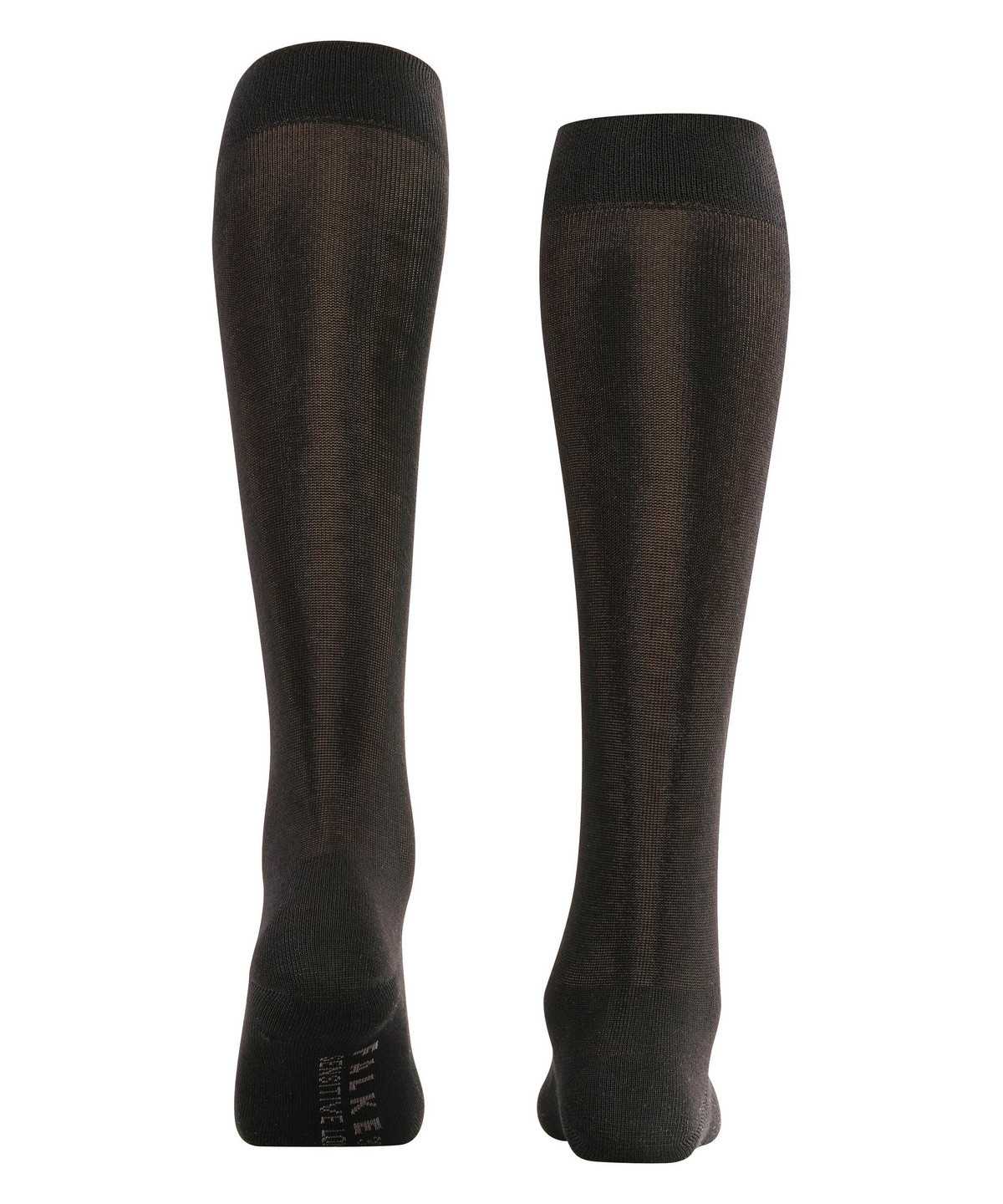 Falke Sensitive London Knee-high Socks Zokni Női Fekete | APMT-78390