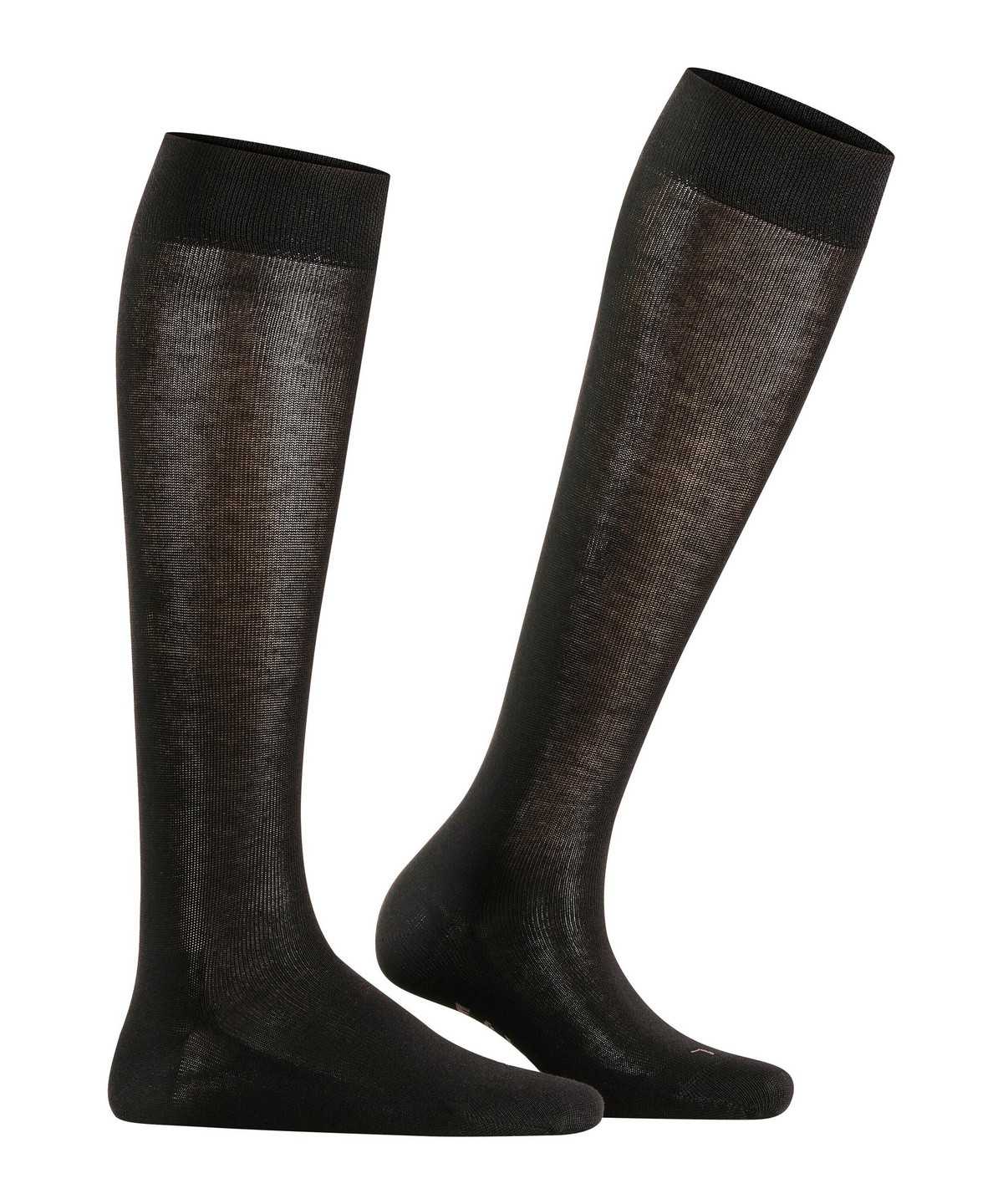 Falke Sensitive London Knee-high Socks Zokni Női Fekete | APMT-78390