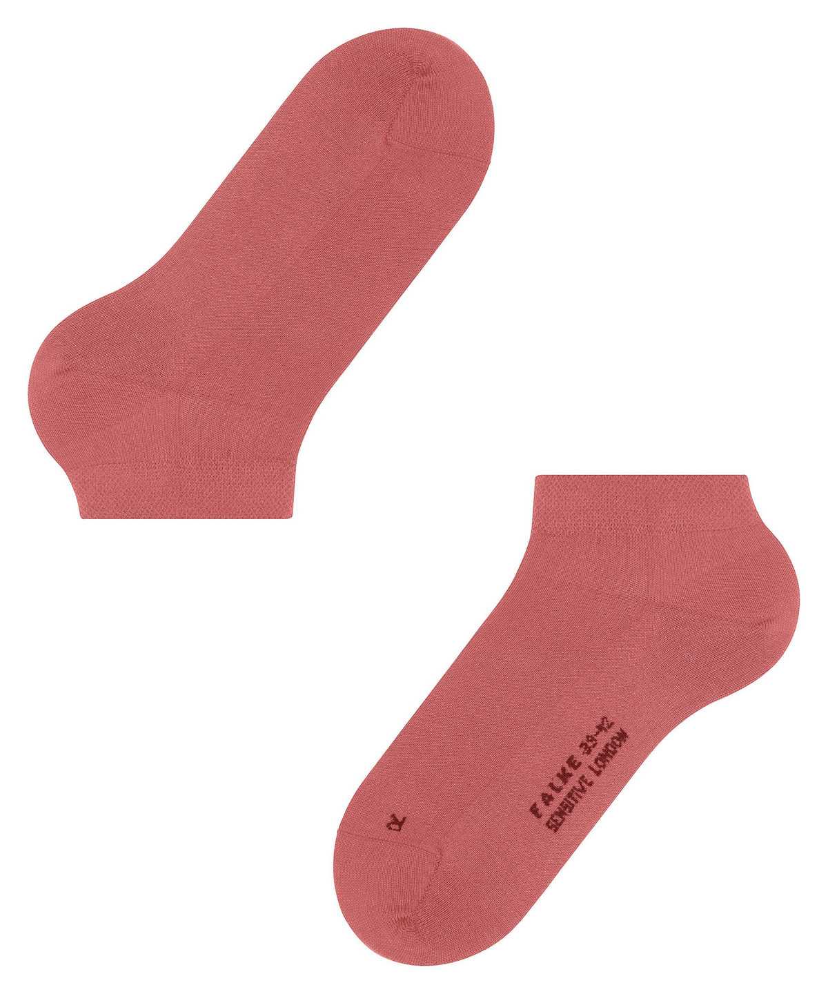 Falke Sensitive London Sneaker socks Zokni Férfi Piros | KXDZ-15369