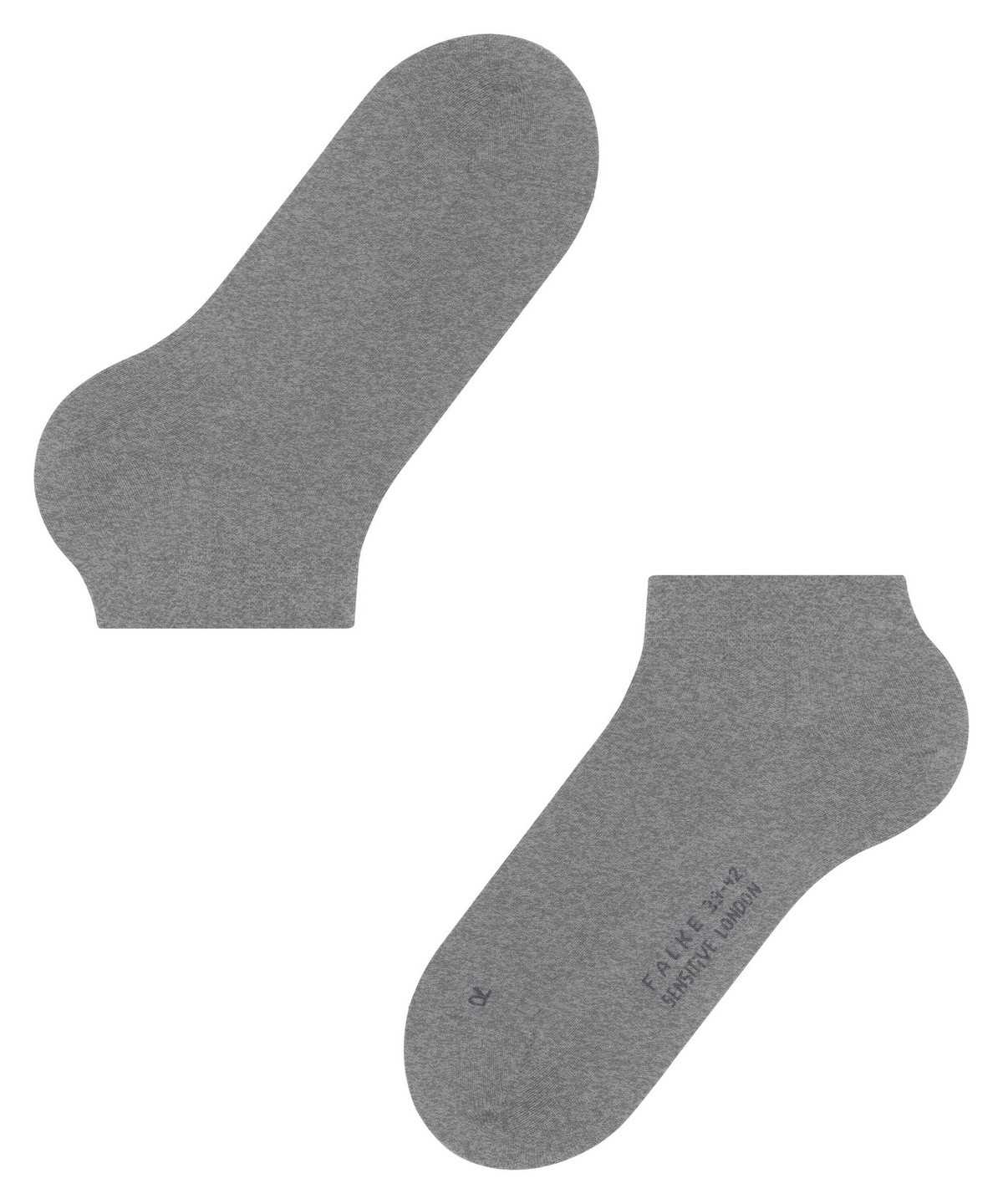 Falke Sensitive London Sneaker socks Zokni Férfi Szürke | QNUT-64523