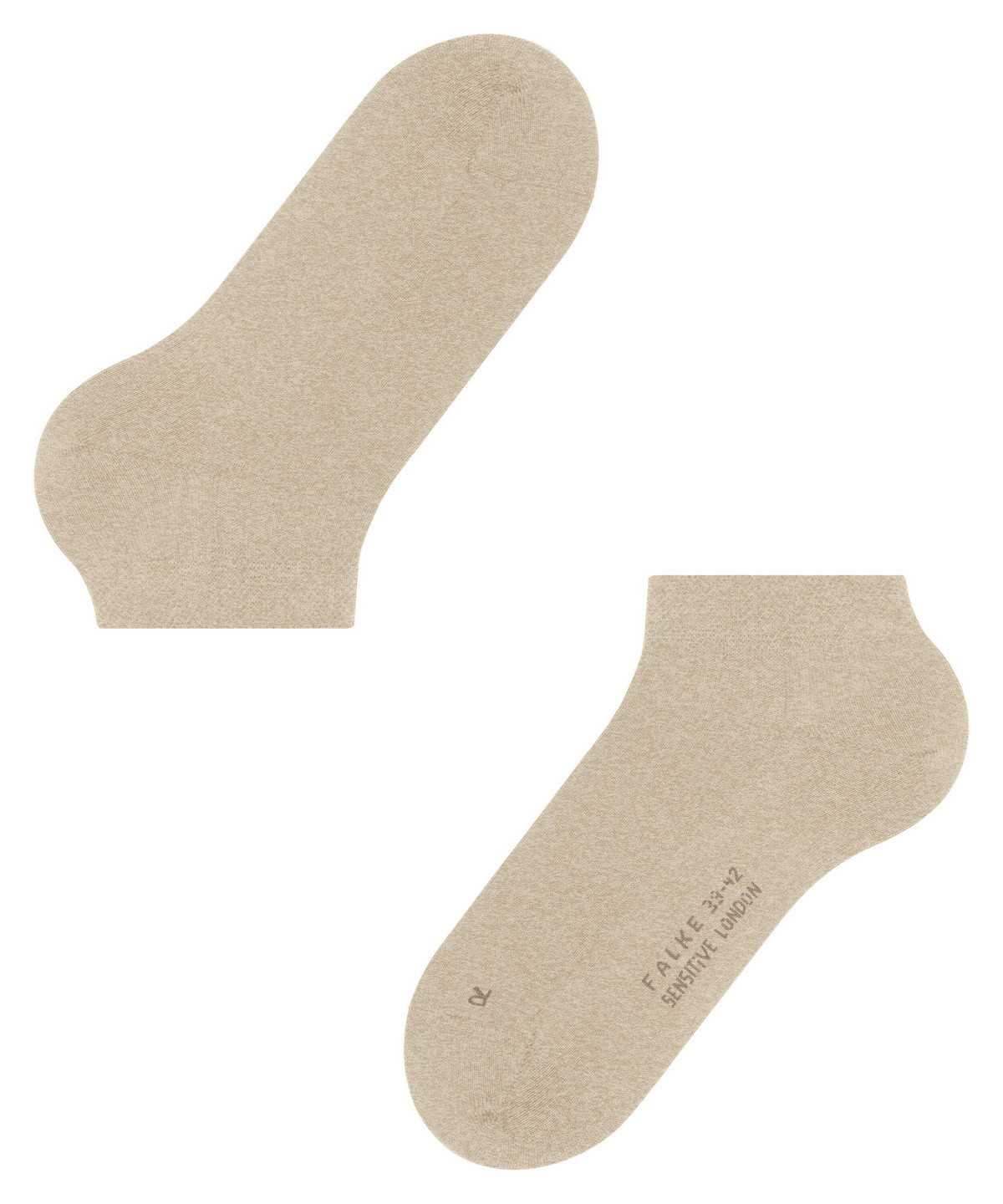 Falke Sensitive London Sneaker socks Zokni Férfi Bézs | UYWS-16527