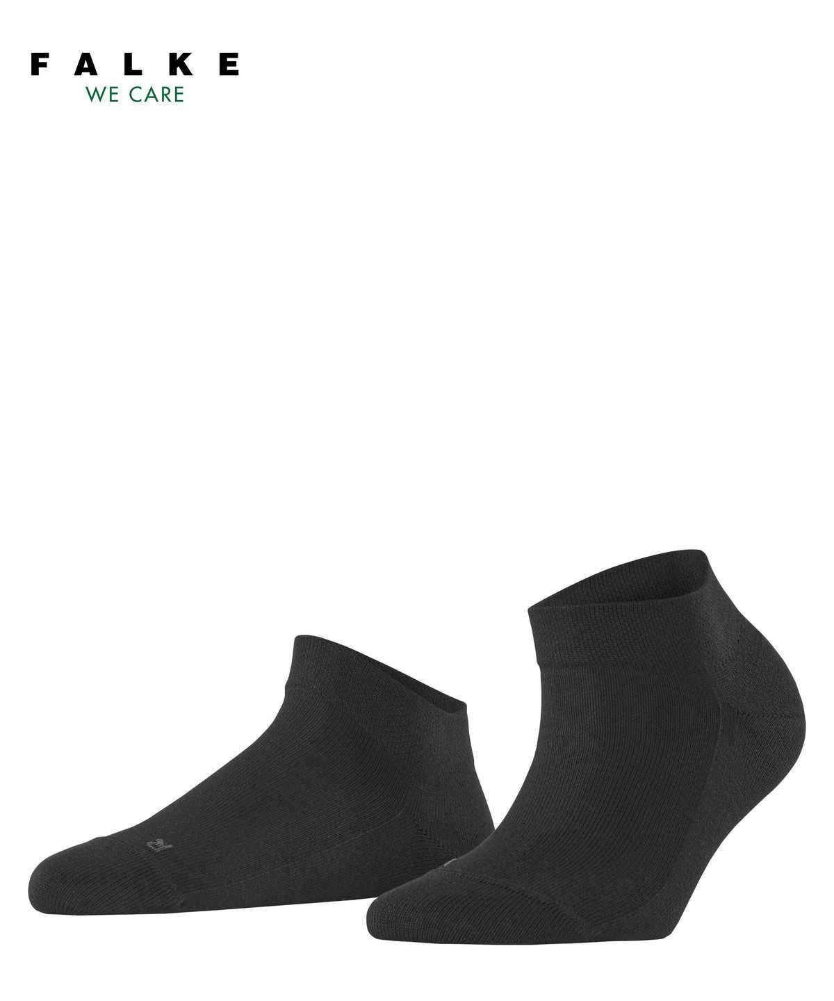 Falke Sensitive London Sneaker socks Zokni Női Fekete | EIXR-89230