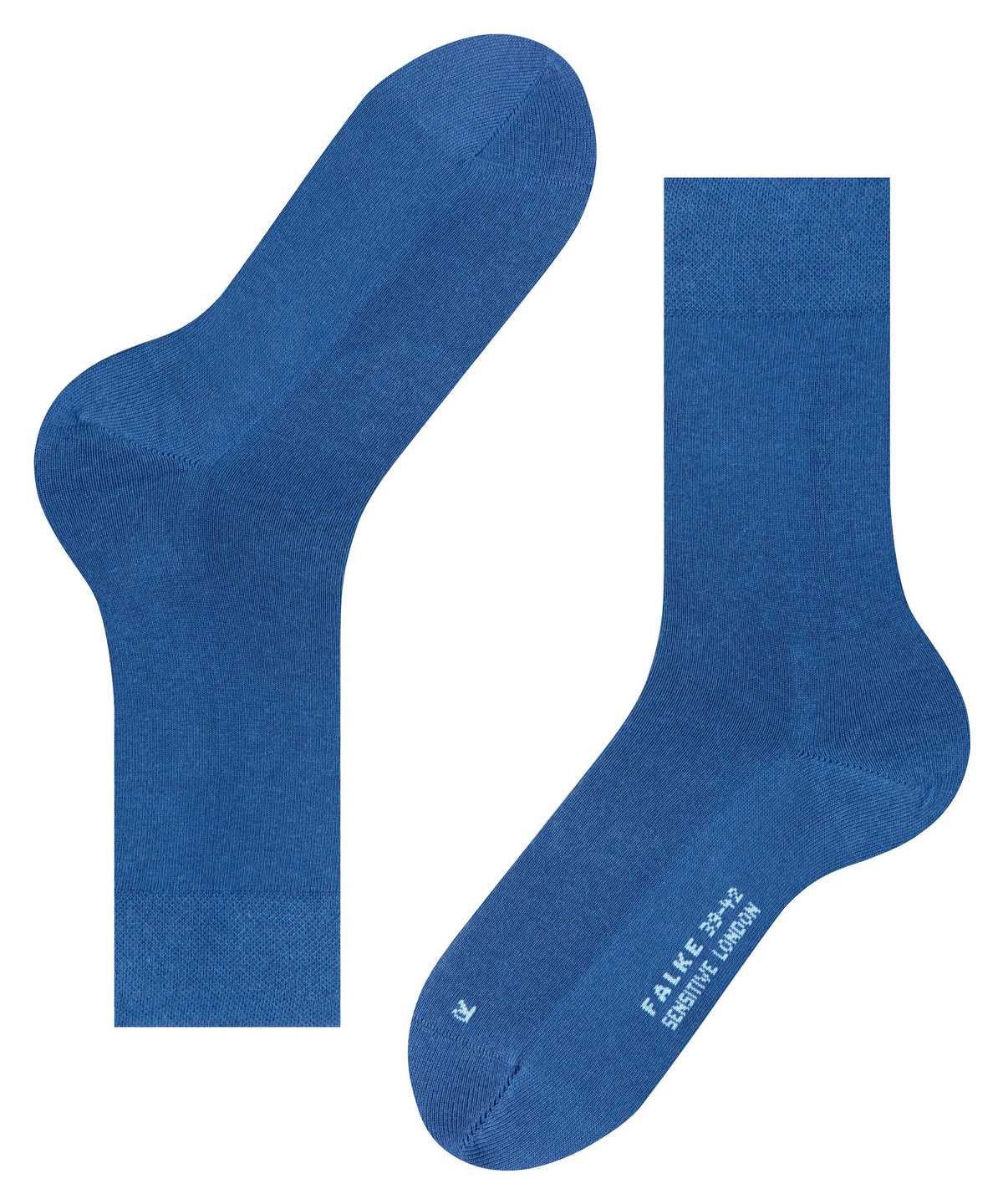 Falke Sensitive London Socks Zokni Férfi Kék | YAEL-95803