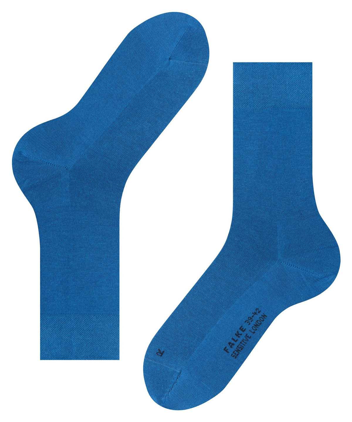 Falke Sensitive London Socks Zokni Férfi Kék | PAYL-38027