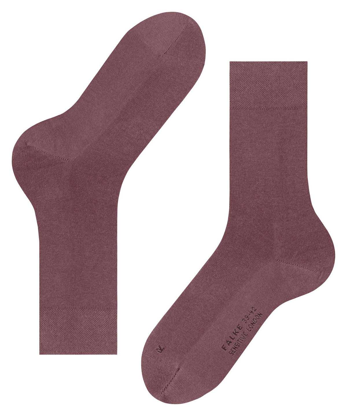 Falke Sensitive London Socks Zokni Férfi Piros | CIQS-97846