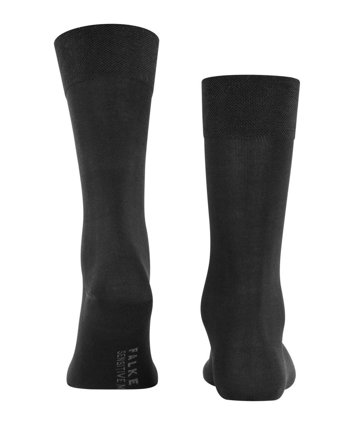 Falke Sensitive Malaga Socks Zokni Férfi Fekete | NJXR-71538