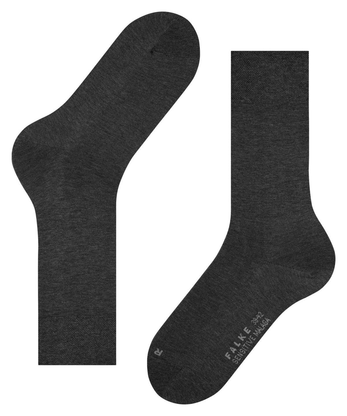 Falke Sensitive Malaga Socks Zokni Férfi Szürke | UYDZ-54803