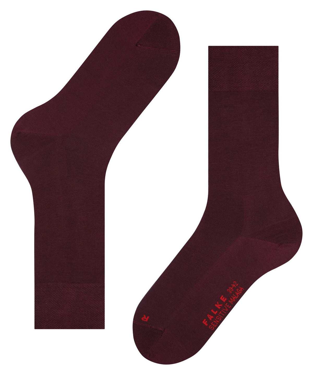 Falke Sensitive Malaga Socks Zokni Férfi Piros | JDUW-76801