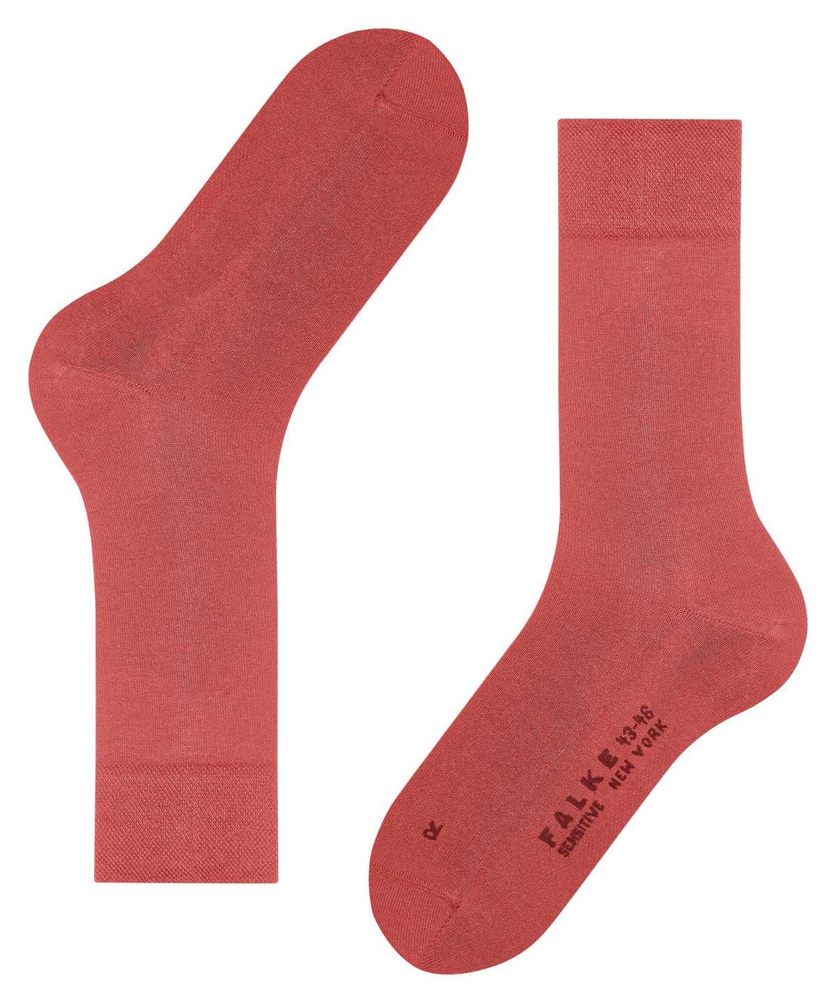 Falke Sensitive New York Socks Zokni Férfi Piros | QBGV-23641