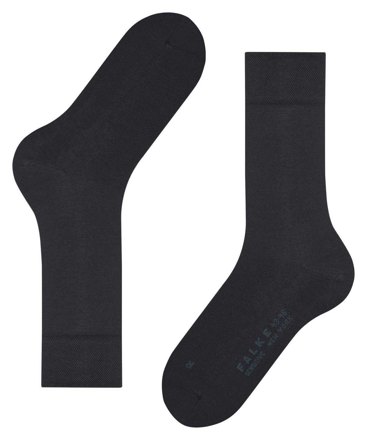 Falke Sensitive New York Socks Zokni Férfi Kék | JKYV-56714