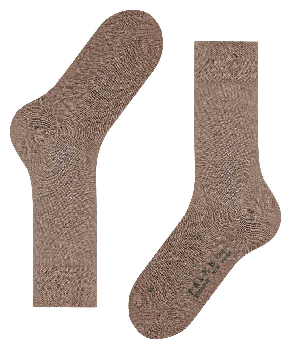 Falke Sensitive New York Socks Zokni Férfi Barna | YJUF-18409