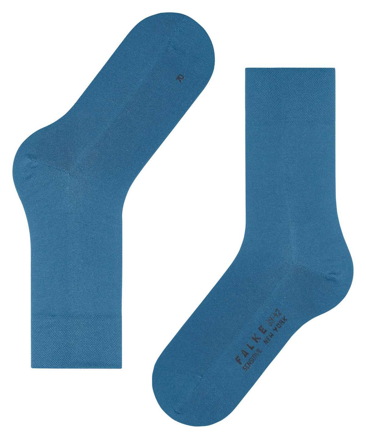 Falke Sensitive New York Socks Zokni Női Kék | BMEX-75841