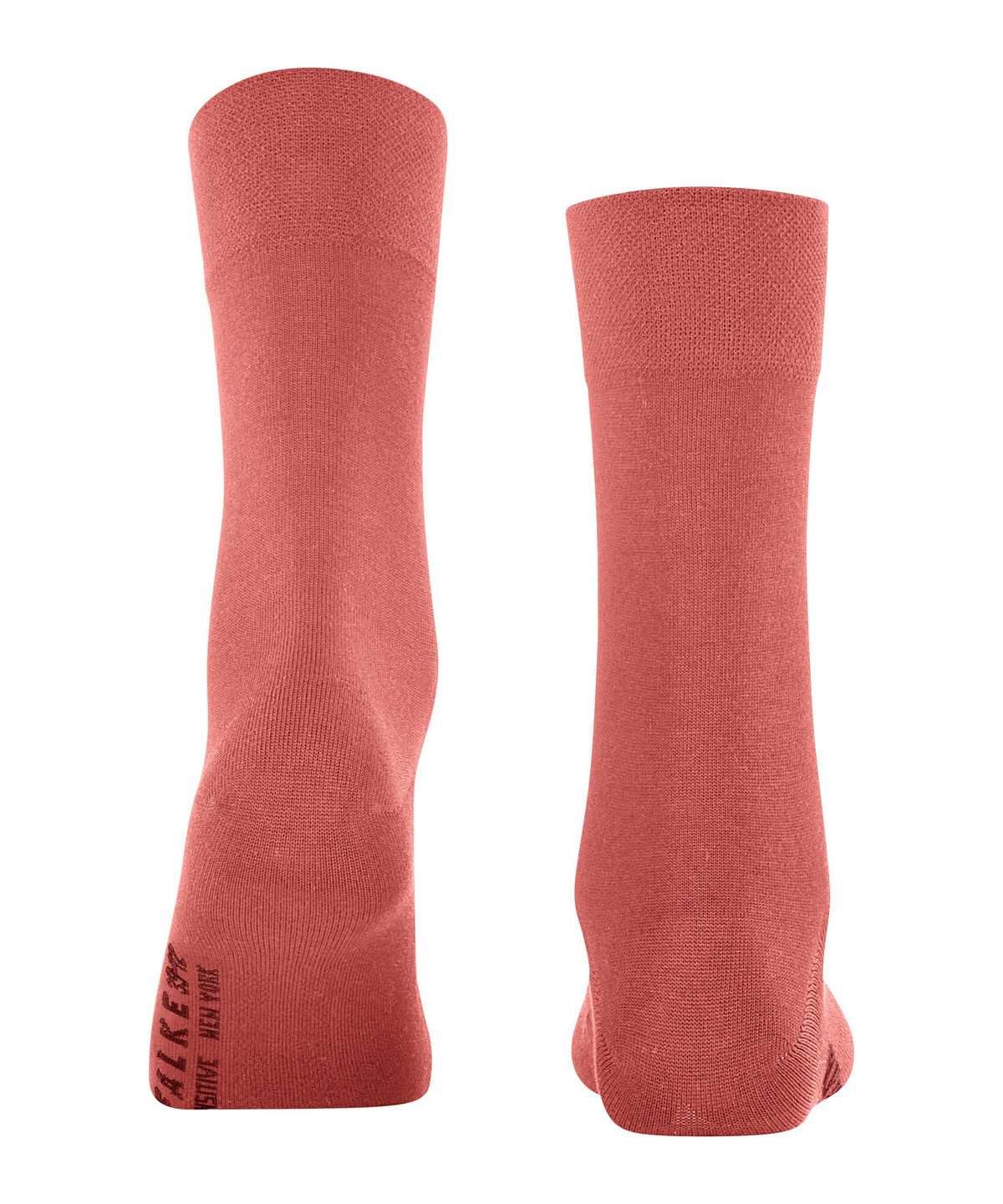 Falke Sensitive New York Socks Zokni Női Piros | TYJA-15064