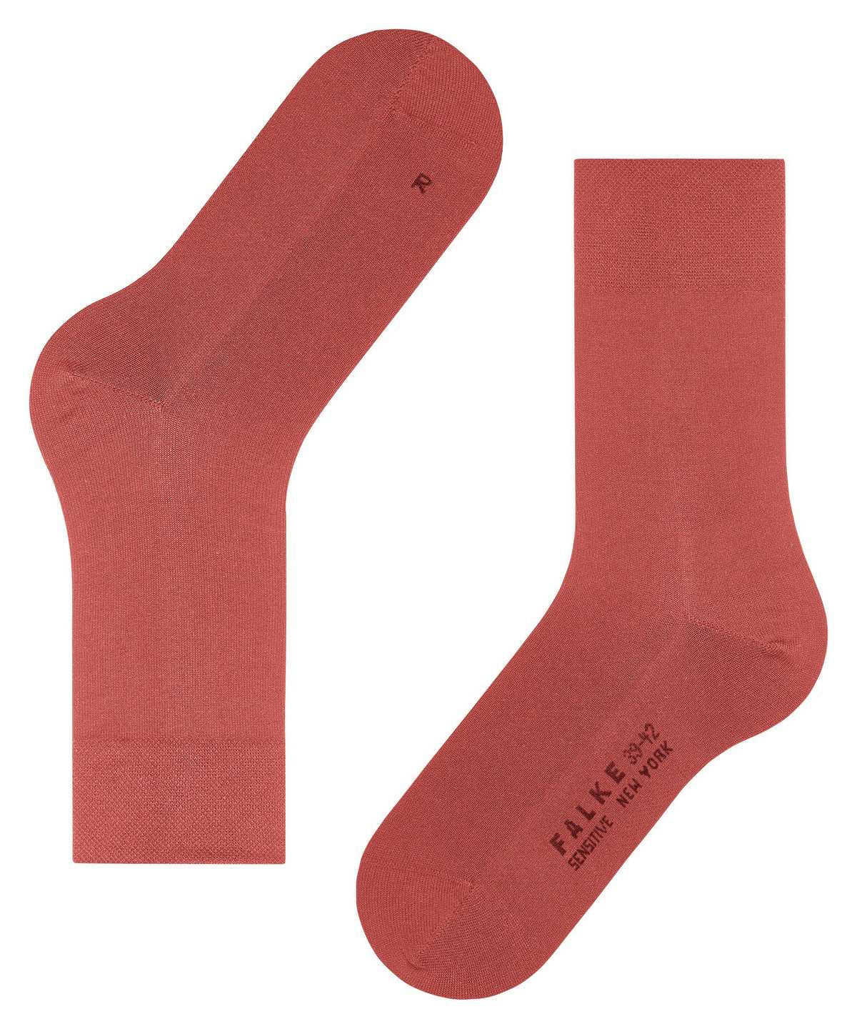 Falke Sensitive New York Socks Zokni Női Piros | TYJA-15064