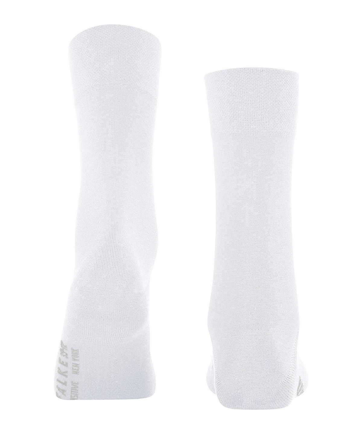 Falke Sensitive New York Socks Zokni Női Fehér | BCDV-41087