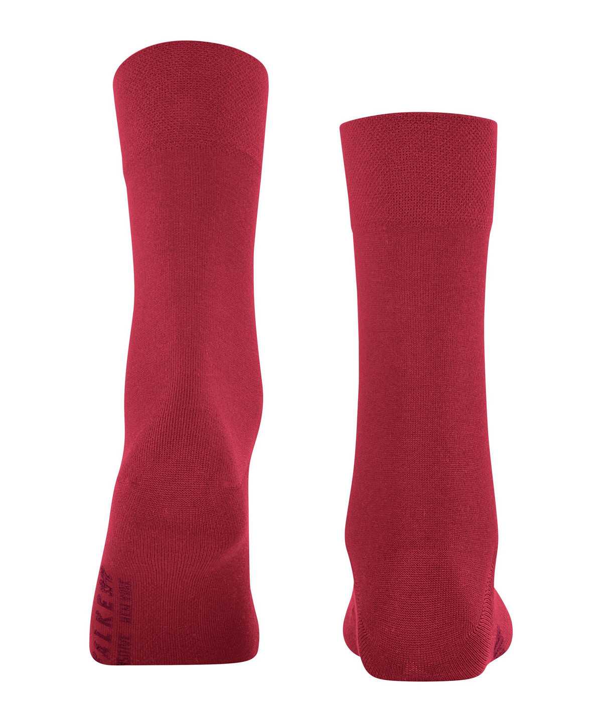 Falke Sensitive New York Socks Zokni Női Piros | SOZI-95168