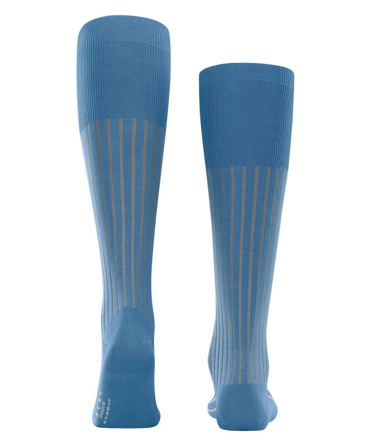 Falke Shadow Knee-high Socks Zokni Férfi Kék | MRAK-38761