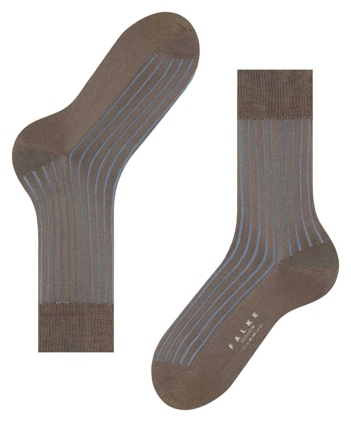 Falke Shadow Socks Zokni Férfi Barna | OTQW-49276