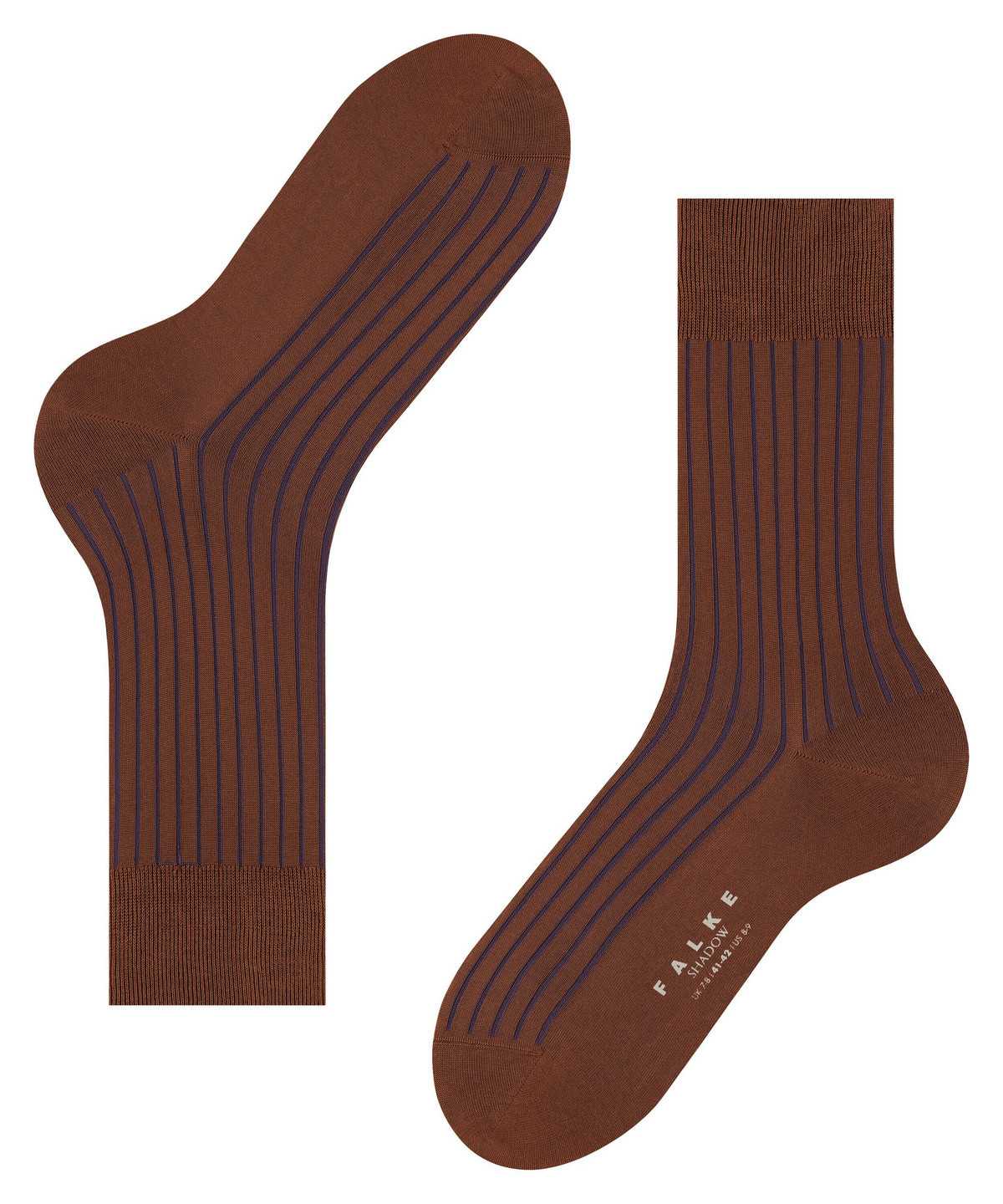 Falke Shadow Socks Zokni Férfi Barna | SVJH-50863