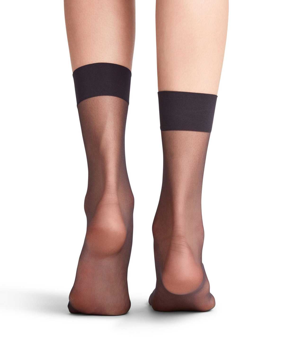 Falke Shelina 12 DEN Ankle socks Zokni Női Fekete | VJDZ-60182