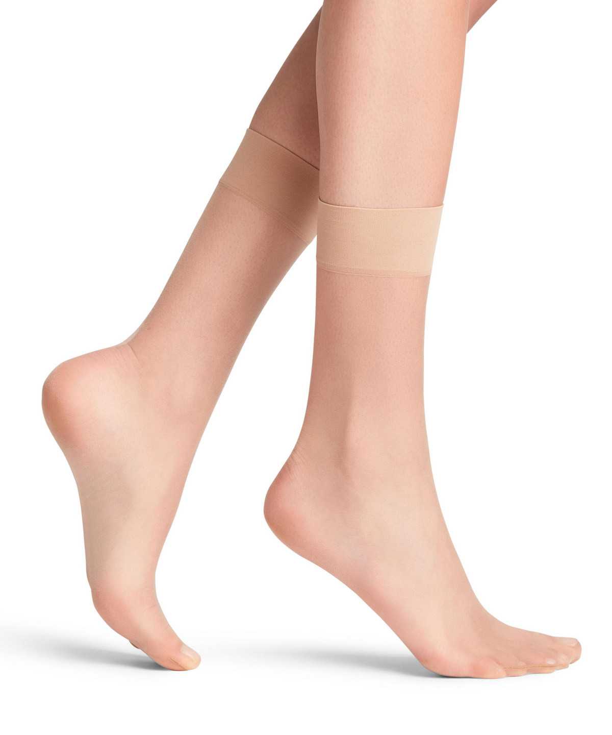 Falke Shelina 12 DEN Ankle socks Zokni Női Bézs | BJVA-61852