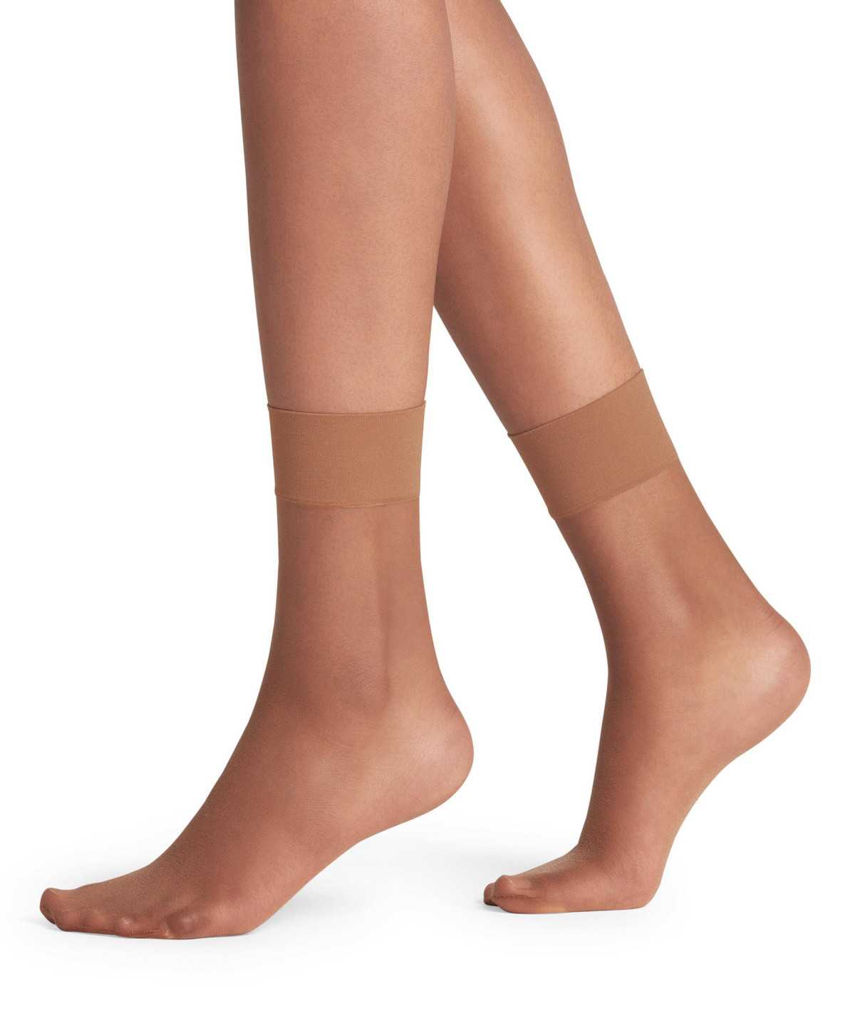 Falke Shelina 12 DEN Ankle socks Zokni Női Barna | AYPG-35810