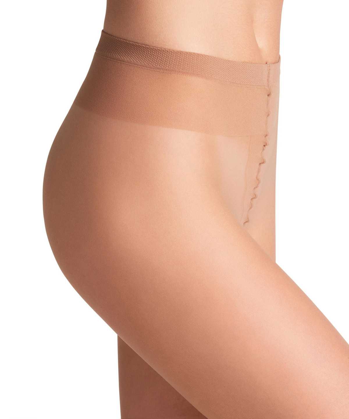 Falke Shelina Toeless 12 DEN Tights Tights Női Bézs | PXNG-65103