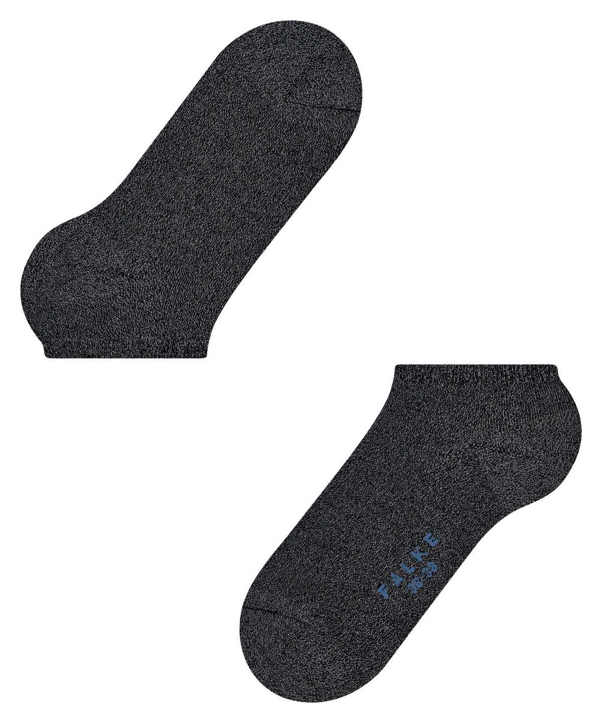 Falke Shiny Sneaker socks Zokni Női Kék | ASCT-65741