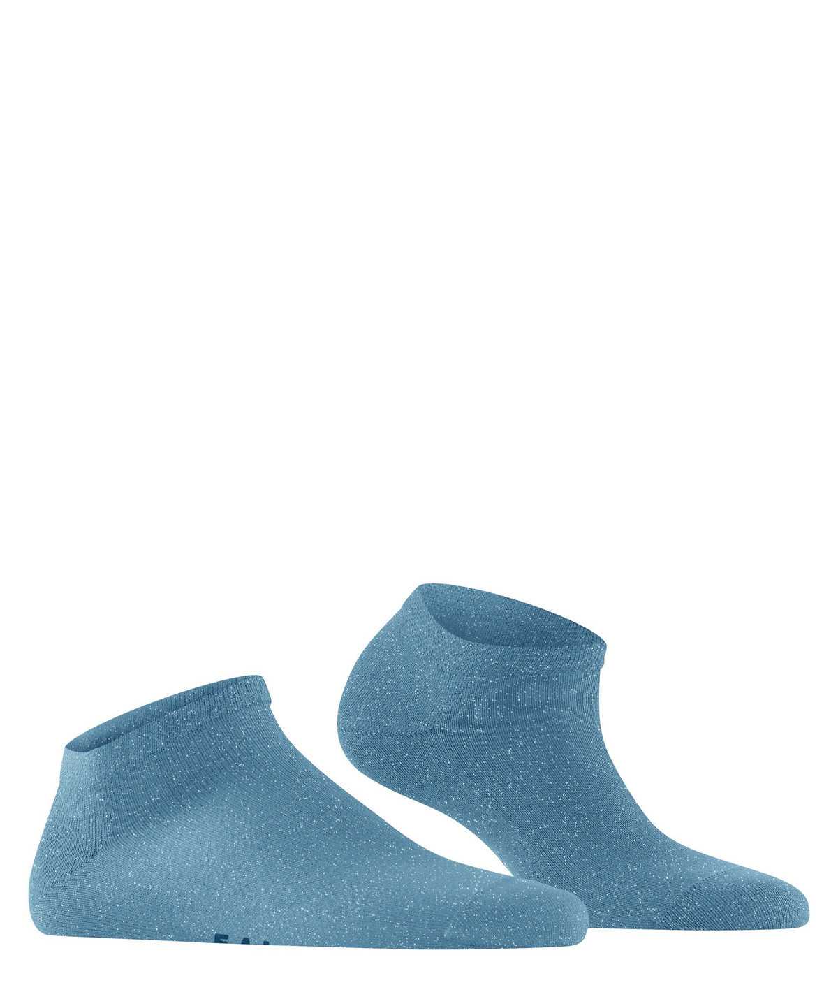 Falke Shiny Sneaker socks Zokni Női Kék | YVMB-46390