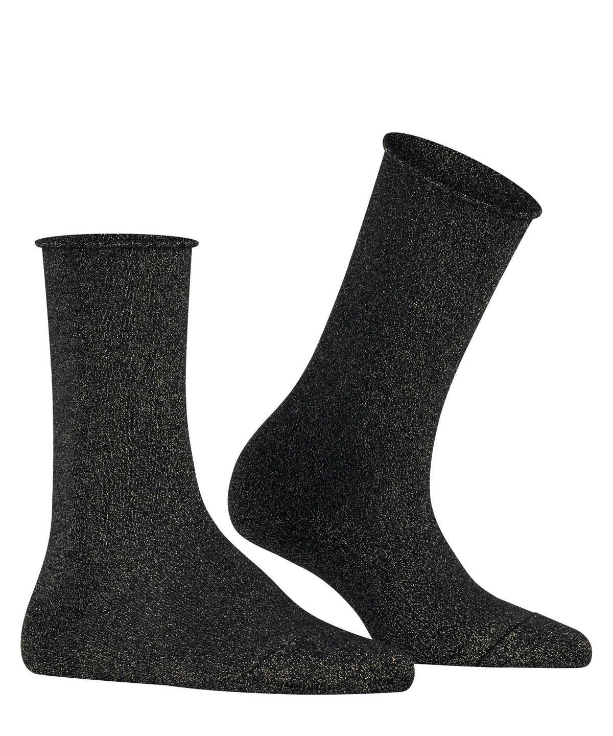 Falke Shiny Socks Zokni Női Fekete | XLZN-82034