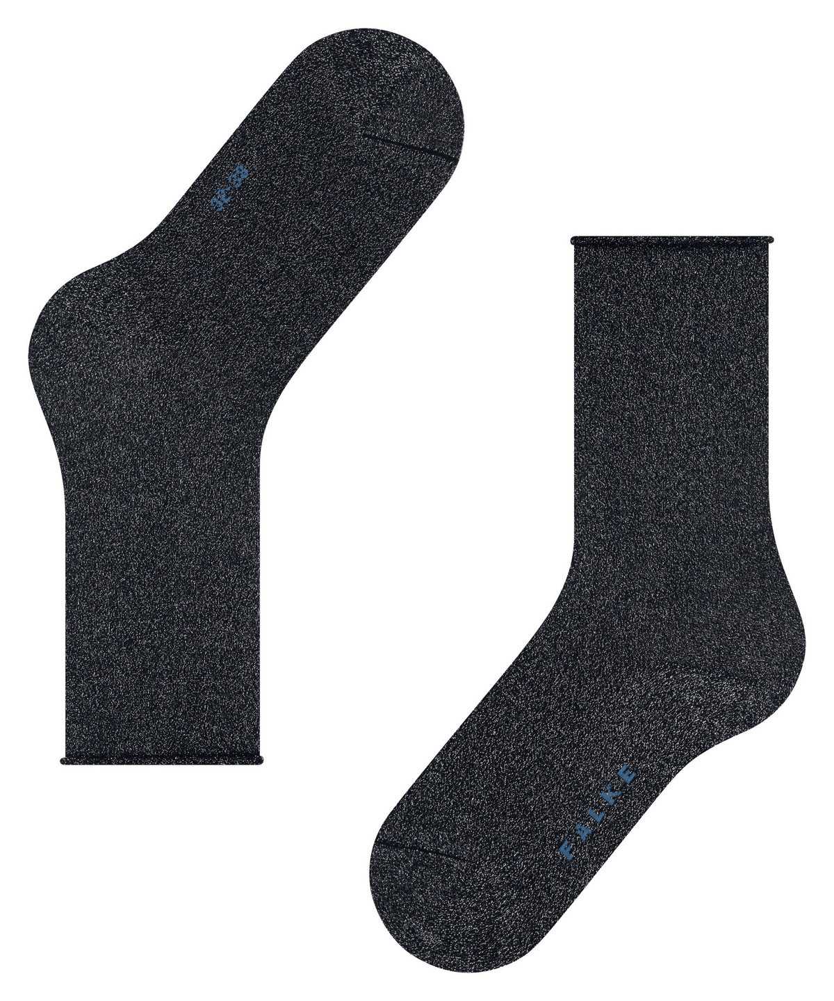 Falke Shiny Socks Zokni Női Kék | IHTE-45829