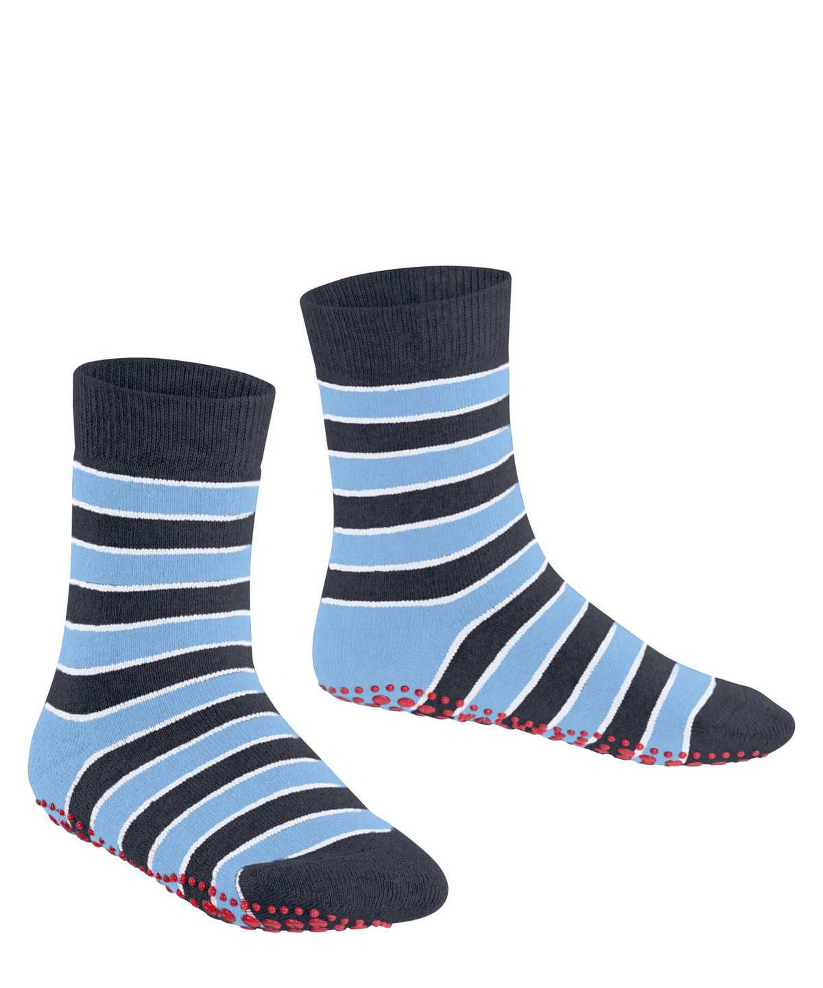 Falke Simple Stripes House socks Zokni Gyerek Kék | NRFQ-51846