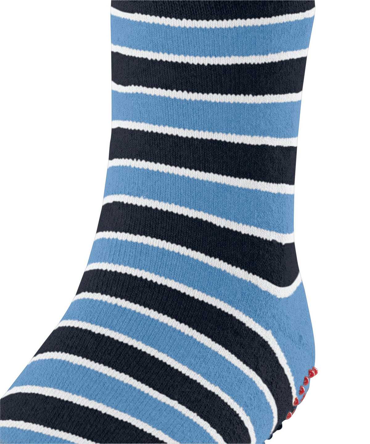 Falke Simple Stripes House socks Zokni Gyerek Kék | NRFQ-51846