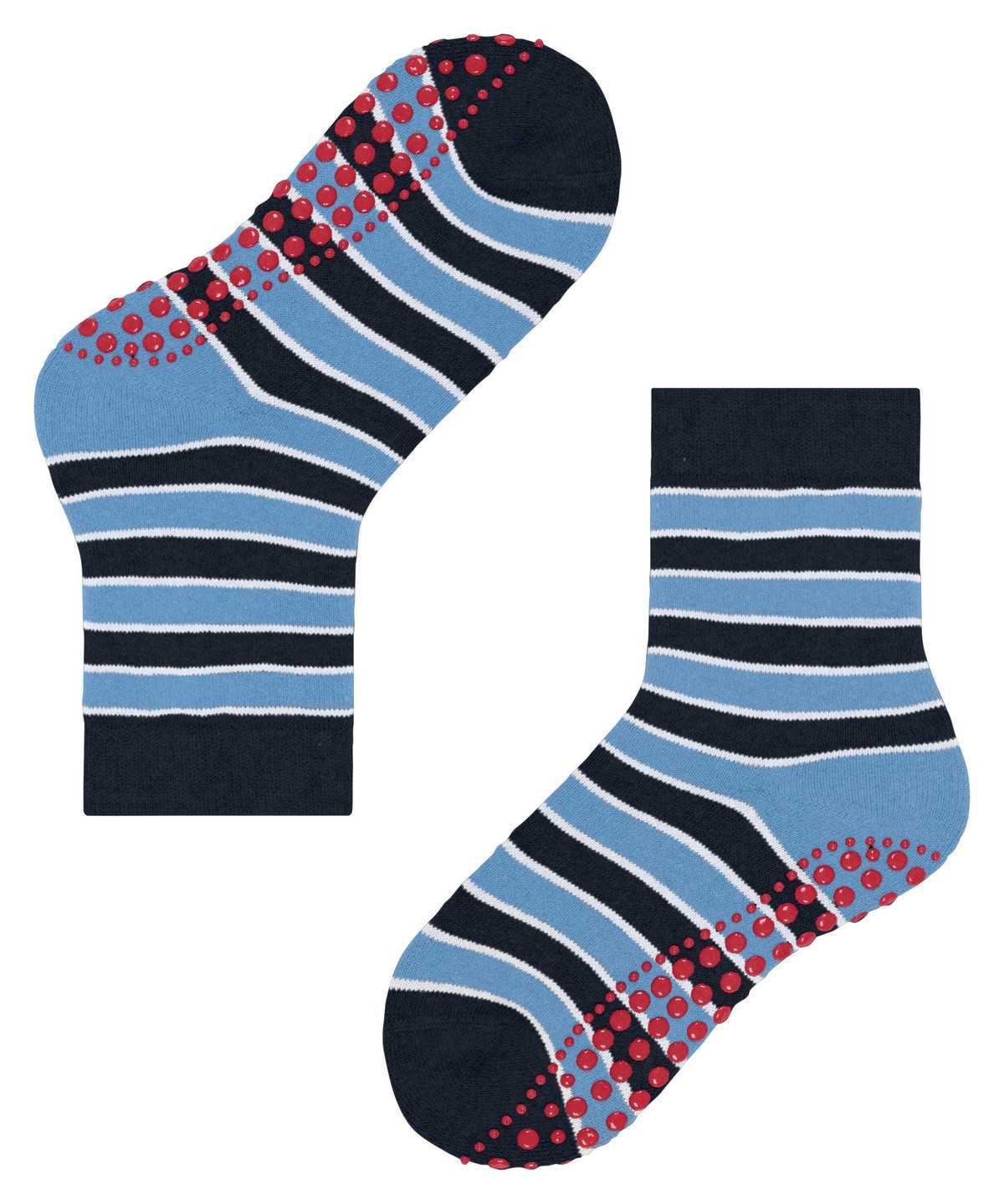 Falke Simple Stripes House socks Zokni Gyerek Kék | NRFQ-51846