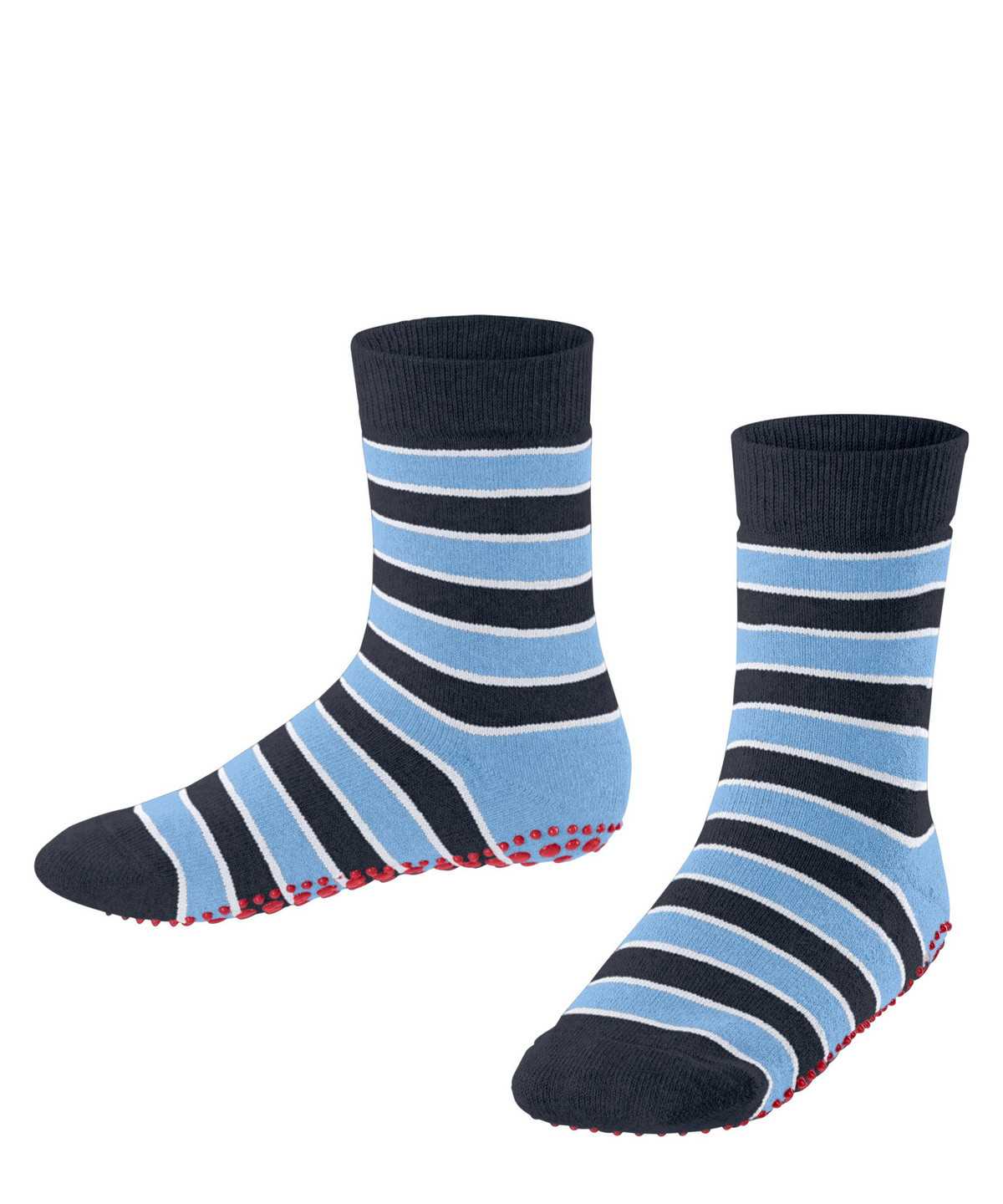 Falke Simple Stripes House socks Zokni Gyerek Kék | NRFQ-51846