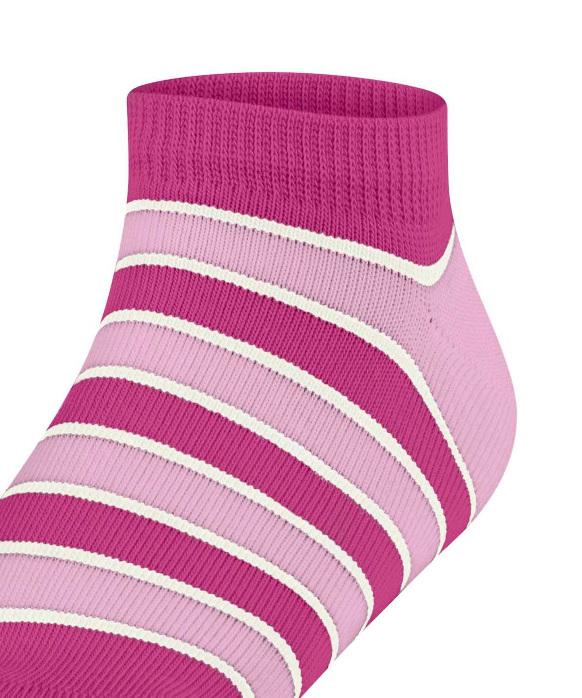 Falke Simple Stripes Sneaker socks Zokni Gyerek Rózsaszín | PARQ-15932