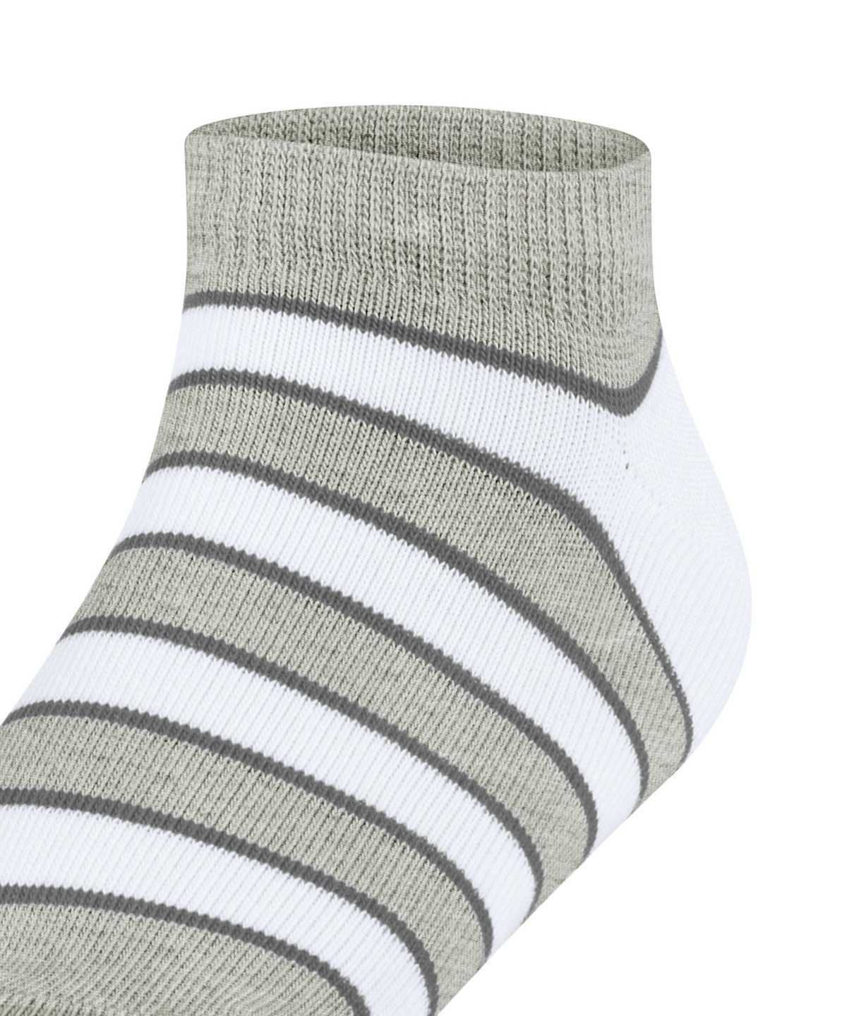 Falke Simple Stripes Sneaker socks Zokni Gyerek Szürke | HLAO-23841