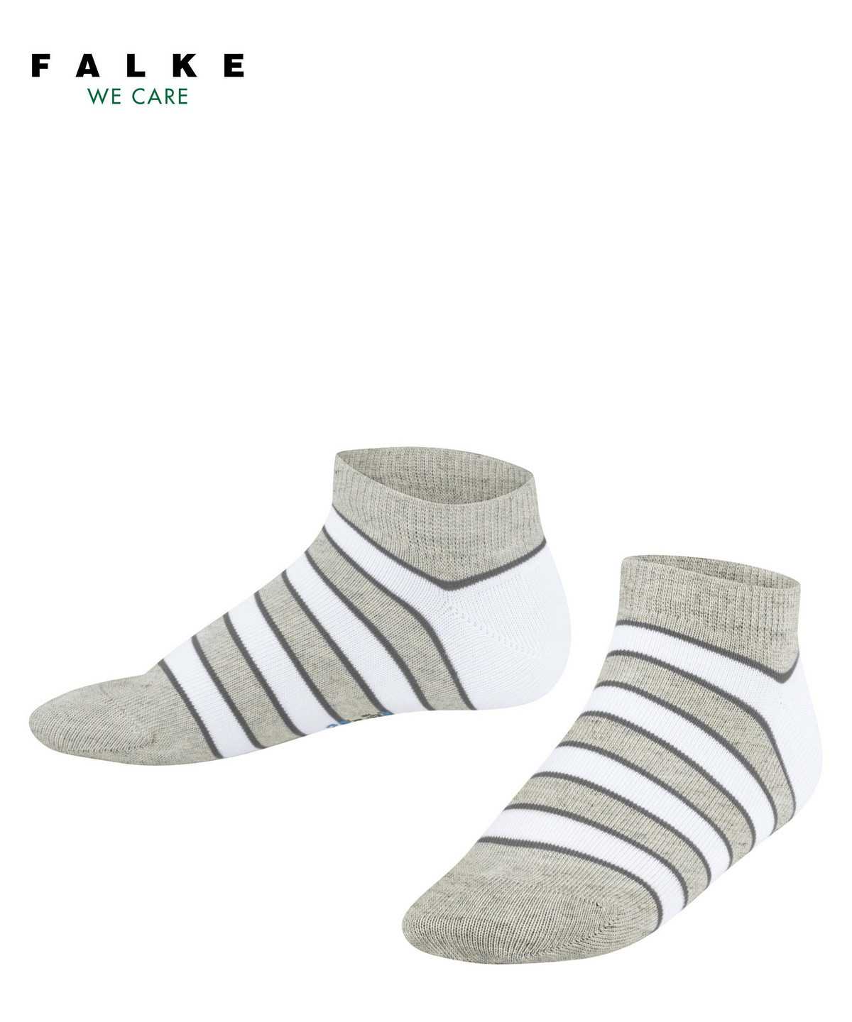 Falke Simple Stripes Sneaker socks Zokni Gyerek Szürke | HLAO-23841