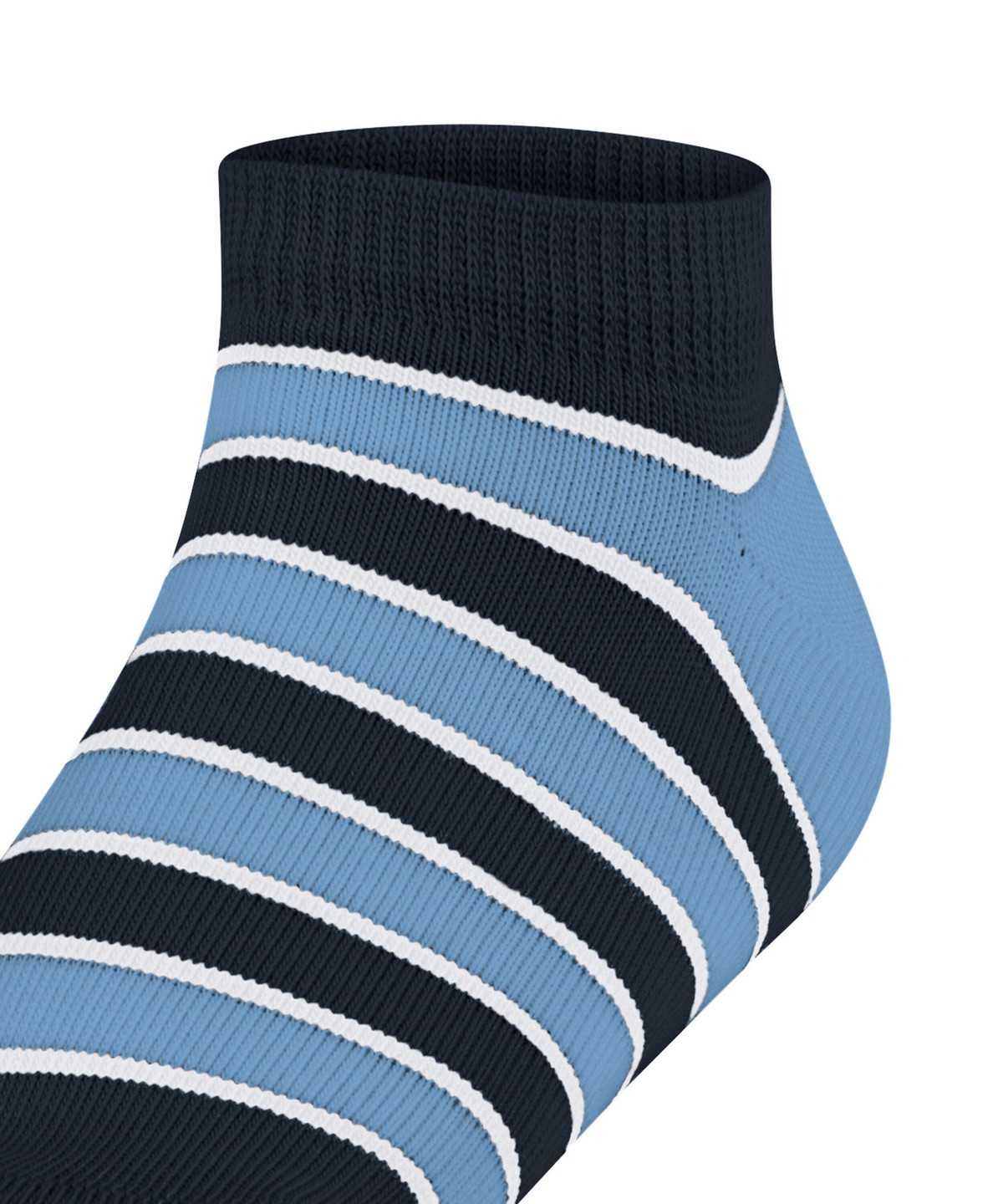 Falke Simple Stripes Sneaker socks Zokni Gyerek Kék | OMNQ-82741