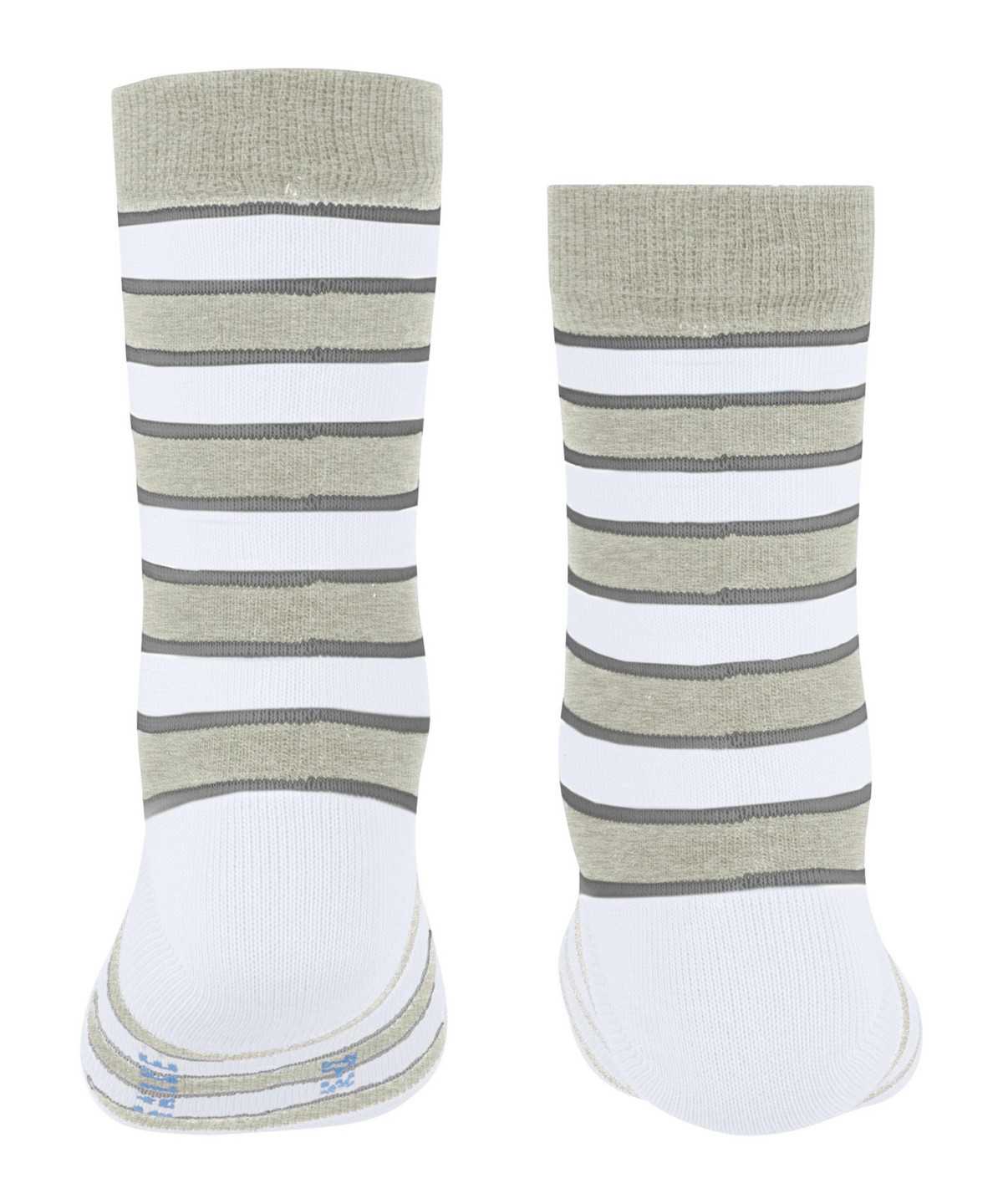 Falke Simple Stripes Socks Zokni Gyerek Szürke | RMXV-86271