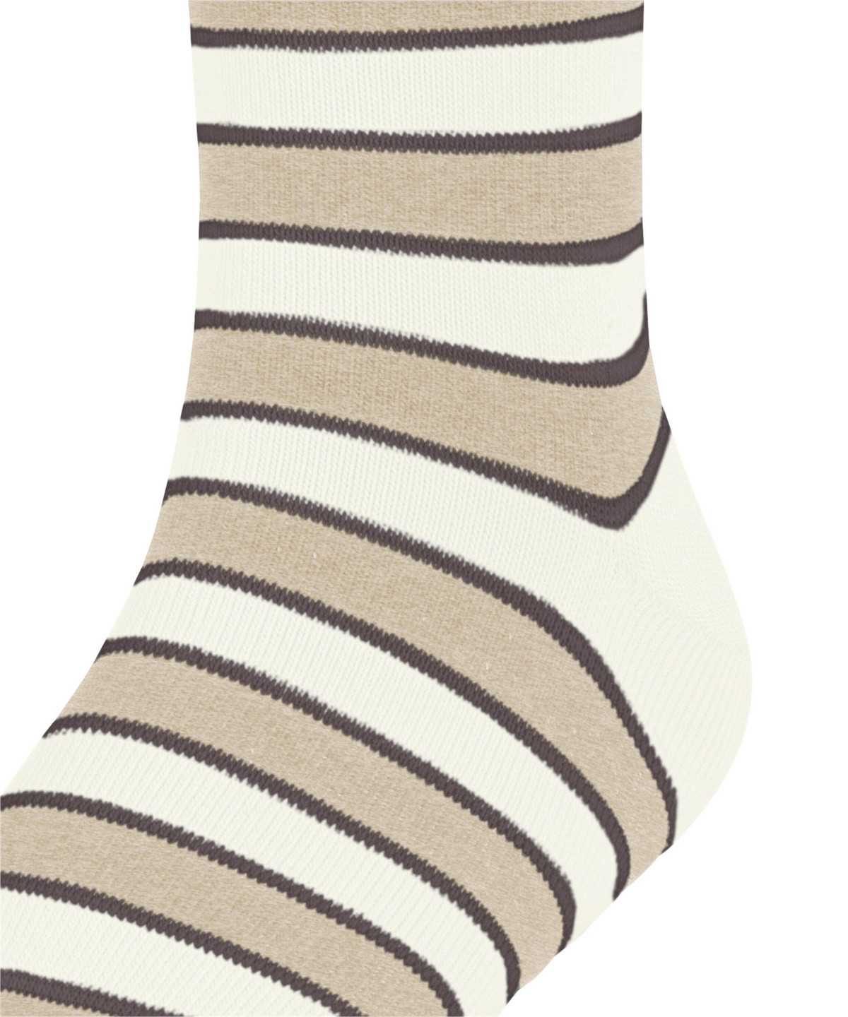 Falke Simple Stripes Socks Zokni Gyerek Bézs | NXIG-59372