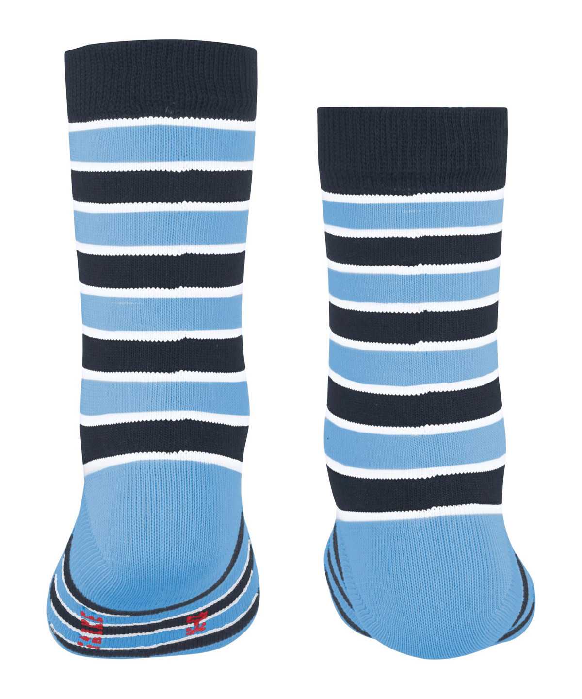 Falke Simple Stripes Socks Zokni Gyerek Kék | RWHQ-27460