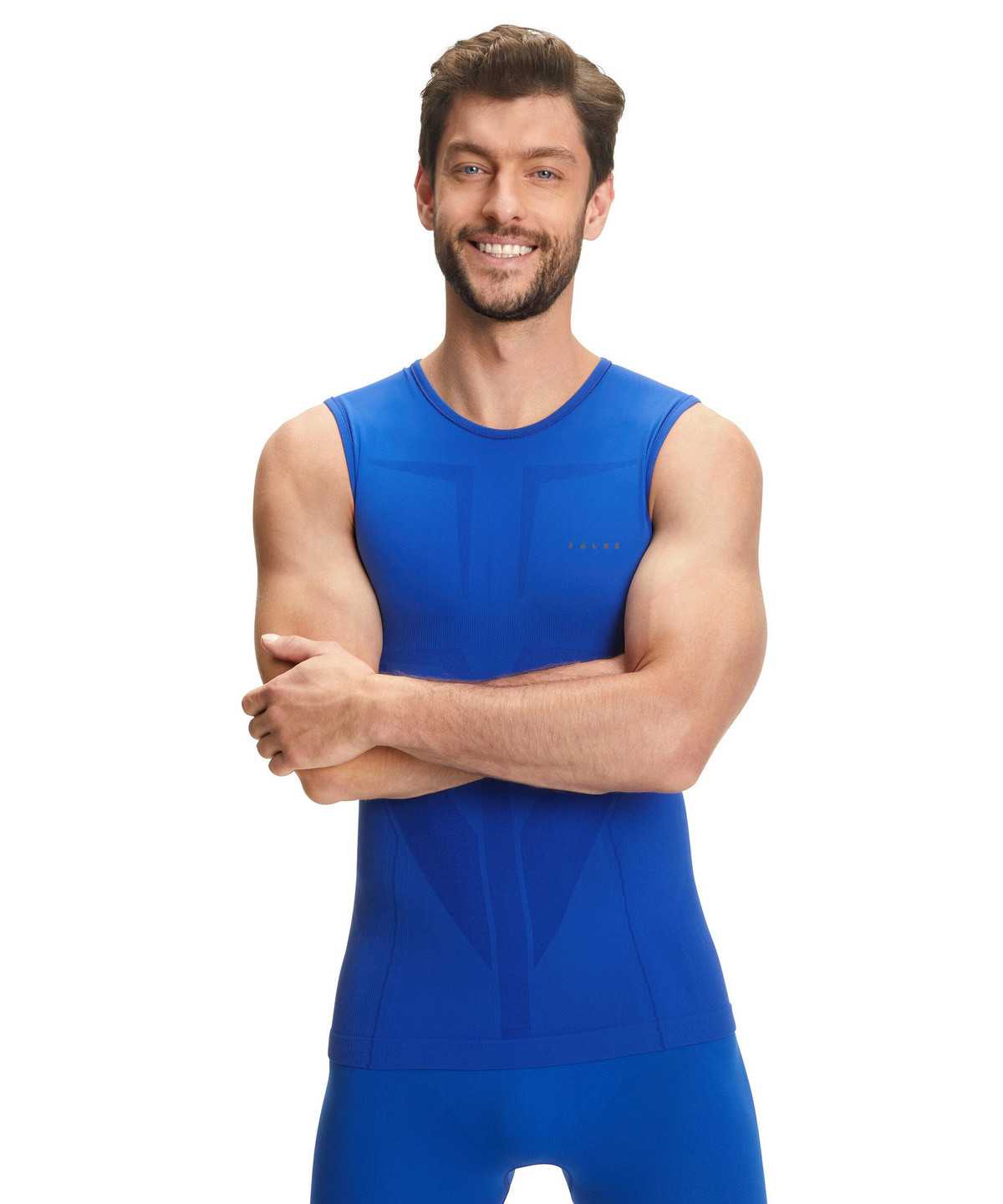 Falke Singlet Warm Functional Underwear Férfi Kék | QAWY-46709