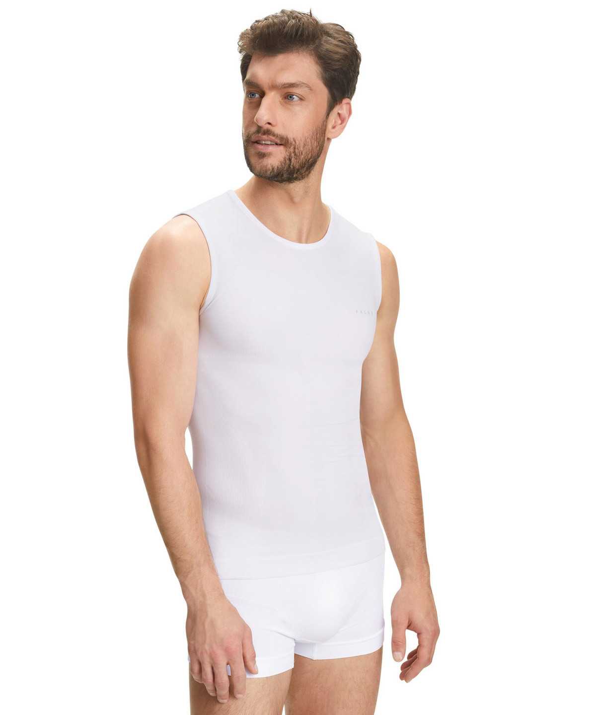 Falke Singlet Warm Functional Underwear Férfi Fehér | GPZD-78534