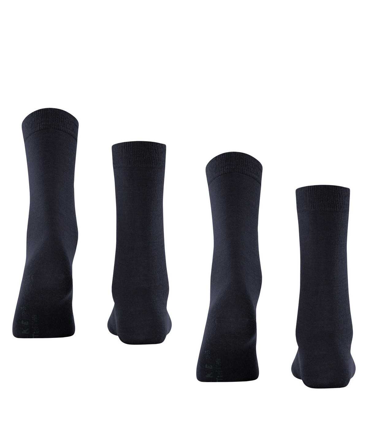 Falke Softmerino 2-Pack Socks Zokni Női Kék | QLDM-07821