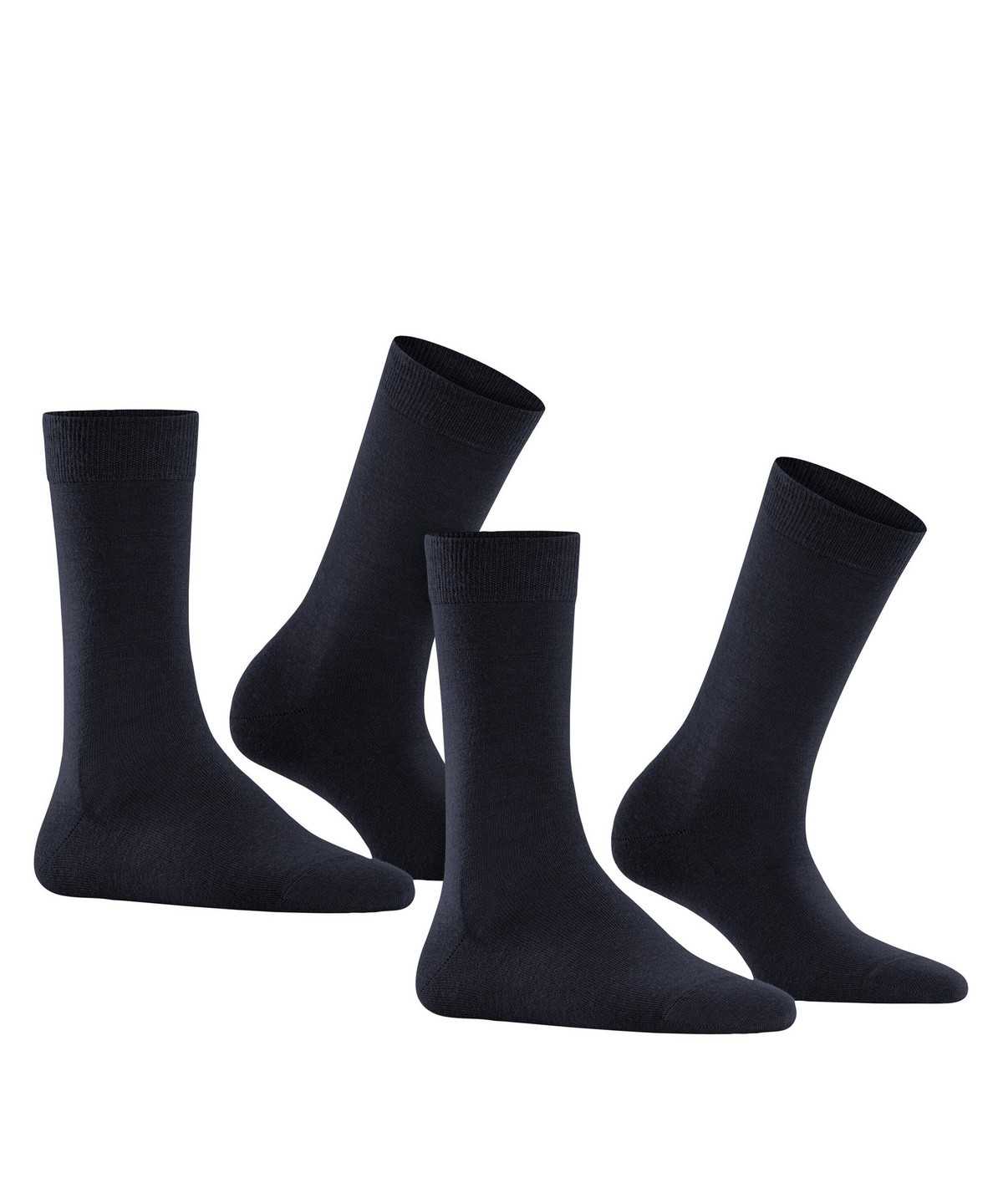 Falke Softmerino 2-Pack Socks Zokni Női Kék | QLDM-07821