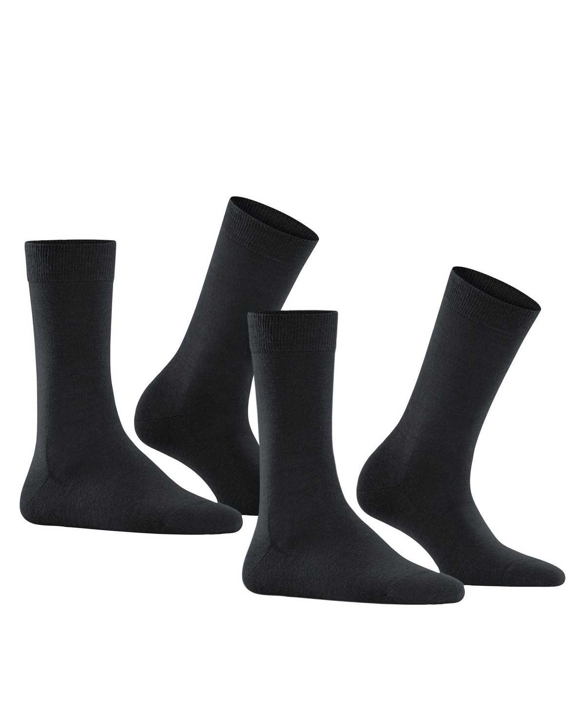 Falke Softmerino 2-Pack Socks Zokni Női Szürke | RBTH-91025