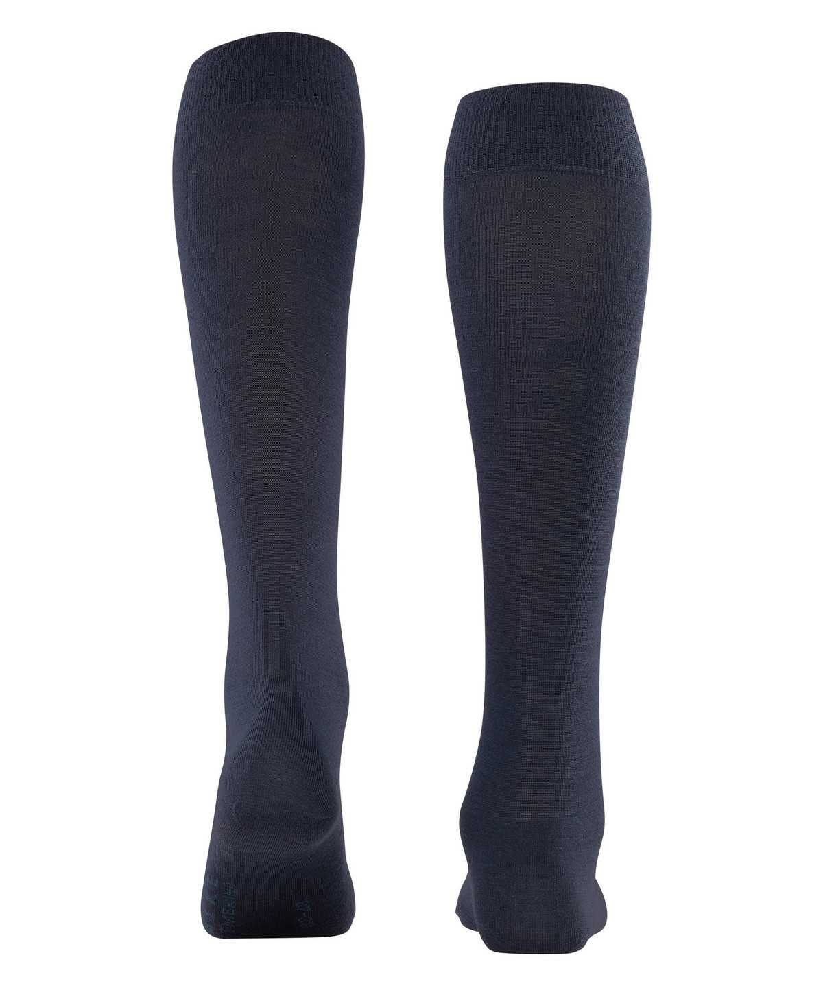 Falke Softmerino Knee-high Socks Zokni Női Kék | ILYJ-05426